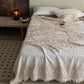 Tribal Geometric Cotton Gauze Tassel Blanket - image 4