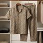 Unisex Vintage Geometric Cotton Loungewear Set - image 2