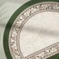 Half-Moon Vintage Border Floral Bathroom Rug - image 4