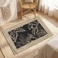 Tropical Leaf Vintage Bathroom Rug - image 2