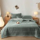Classic Gingham Cotton Gauze Quilt - Green - King - image 7