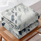 Boho Leaf Print Cotton Gauze Quilt - image 3