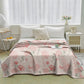 Beanpaste Pink Hydrangea Jacquard Quilt - image 1