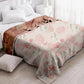 Beanpaste Pink Hydrangea Jacquard Quilt - image 2
