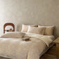 Ownkoti Beige Botanical Jacquard Cotton Bedding Set - image 1