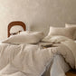 Ownkoti Camel Geometric Floral Jacquard Cotton Bedding Set - image 2