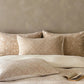 Ownkoti Camel Geometric Floral Jacquard Cotton Bedding Set - image 3