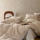 Ownkoti Camel Botanical Blossom Jacquard Cotton Bedding Set - image 2