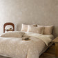 Ownkoti Camel Delicate Floral Jacquard Cotton Bedding Set - image 1