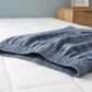 Cotton Blue-Gray Plaid Button Loungewear Set - image 6