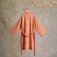 Cotton Ethnic Geometric Print Kimono Robe - image 1