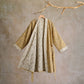 Cotton Reversible Floral Kimono Robe - L - Yellow - image 1