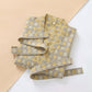 Soft Yellow Grey Cotton Plaid Kimono Robe - image 8