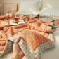 Yarn-Dyed Jacquard Muslin Reversible Quilt - image 3