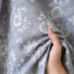Cotton Dusty Blue Rose Print Kimono Robe - image 6