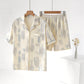 Unisex Stripe Modal Cotton Loungewear Set - image 1