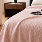 Ownkoti Multicolor Rhombus Pattern Bamboo Fiber Quilt - image 3