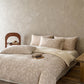 Camel Floral Sprig Jacquard Cotton Bedding Set - image 1