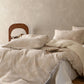 Ownkoti Camel Bamboo Sprig Jacquard Cotton Bedding Set - image 3