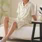 Unisex Wavy Stripe Modal Pajama Set - image 3