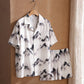 Unisex Ink Wash Mountain Loungewear Set - image 2