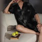 Plus Size Dark Abstract Loungewear Set - image 4