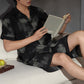 Plus Size Dark Abstract Loungewear Set - image 5