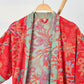 Bohemian Floral Muslin Gauze Kimono Robe - image 2