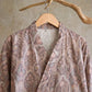 Boho Vintage Cotton Gauze Kimono Robe - image 4