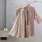 Boho Vintage Cotton Gauze Kimono Robe - image 1