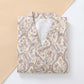 Boho Vintage Cotton Gauze Kimono Robe - image 11