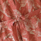 Coral Leaf Cotton Gauze Kimono Bathrobe - image 9