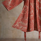 Coral Leaf Cotton Gauze Kimono Bathrobe - image 6