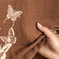 Elegant Butterfly Cotton Kimono Bathrobe - image 8