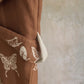 Elegant Butterfly Cotton Kimono Bathrobe - image 6