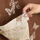 Elegant Butterfly Cotton Kimono Bathrobe - image 7