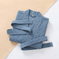 Cotton Waffle Weave Kimono Bathrobe - image 11