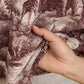 Toile Print Cotton Kimono Robe - image 18