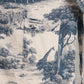 Toile Print Cotton Kimono Robe - image 6