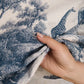 Toile Print Cotton Kimono Robe - image 9