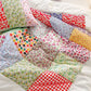 Colorful Patchwork Cotton Floral Bedding Set - image 2