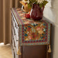 Vintage Floral Tassel Table Runner - image 2