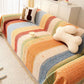 Colorful Stripe Tassel Sofa Protector - image 5