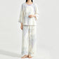 Floral Butterfly Bamboo Fiber Women's Pajamas - image 2