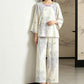 Floral Butterfly Bamboo Fiber Women's Pajamas - image 3