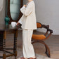 Floral Embroidered Cotton Linen Women's Pajamas - image 7
