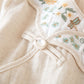 Floral Embroidered Cotton Linen Women's Pajamas - image 11