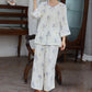 Iris Print Bamboo Fiber Women's Pajamas - image 2