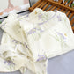 Iris Print Bamboo Fiber Women's Pajamas - image 5