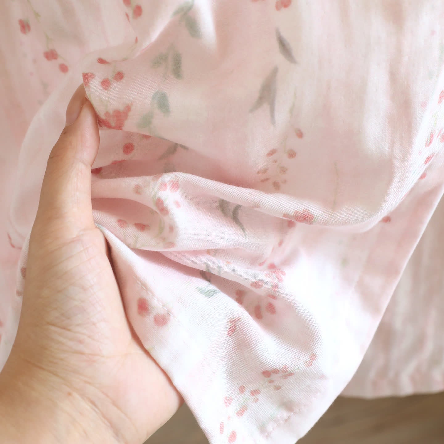 Floral Cotton Gauze Kimono Nightdress Loungewear - image 9
